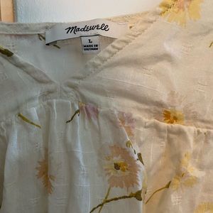 Madewell floral top